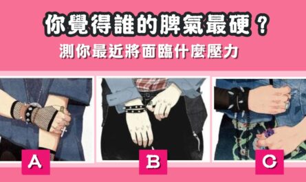 準到不行，面臨壓力，脾氣最硬，心理測驗，星座寶寶