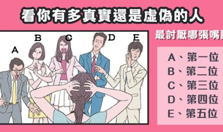 最討厭，哪個嘴臉，多真實，虛偽的，性格的人，心理測驗，星座寶寶