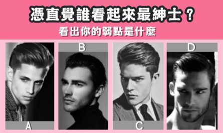 憑直覺，紳士，看穿，弱點，心理測驗，星座寶寶
