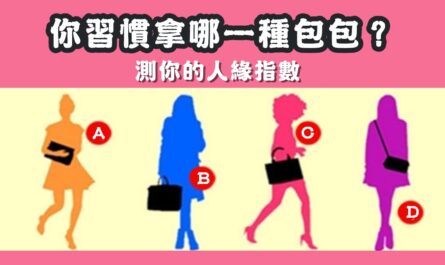 日常生活，習慣，拿包包，人緣，指數，心理測驗，星座寶寶
