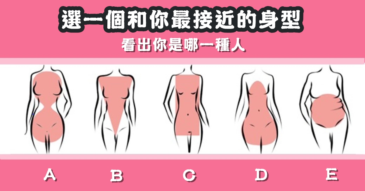 接近，身材，性格，哪種人，心理測驗，星座寶寶