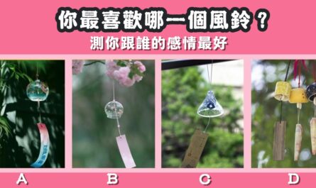 最喜歡，風鈴，你跟誰，感情最好，心理測驗，星座寶寶