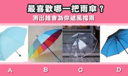 最喜歡，雨傘，為你，遮風擋雨，心理測驗，星座寶寶