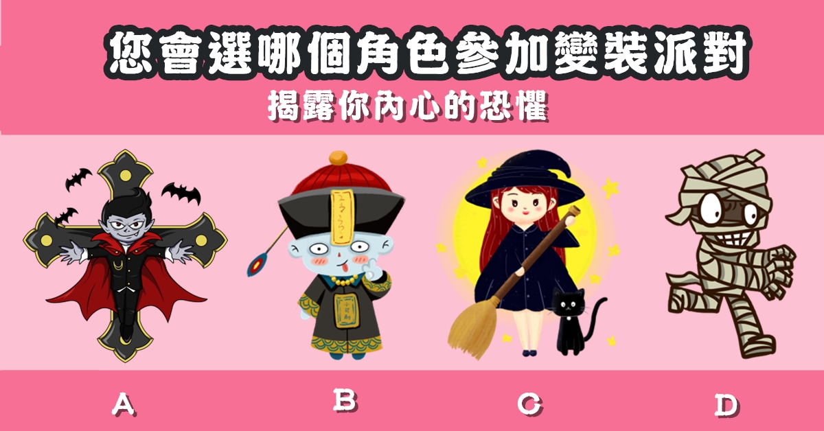 選擇，角色，派對，揭露，內心，恐懼，心理測驗，星座寶寶