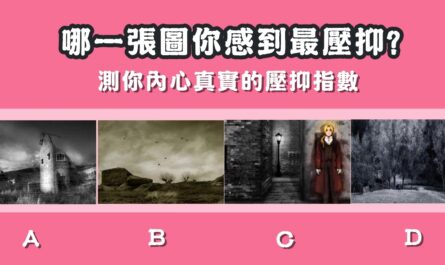 憑直覺，最壓抑，地方，內心，真實，壓抑指數，心理測驗，星座寶寶