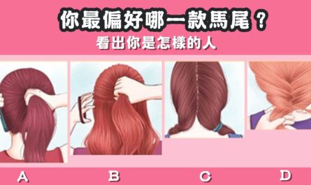最喜歡，馬尾，怎樣的人，性格，心理測驗，星座寶寶
