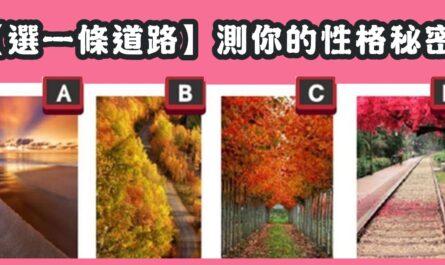 最喜歡，一道路，性格，秘密，心理測驗，星座寶寶