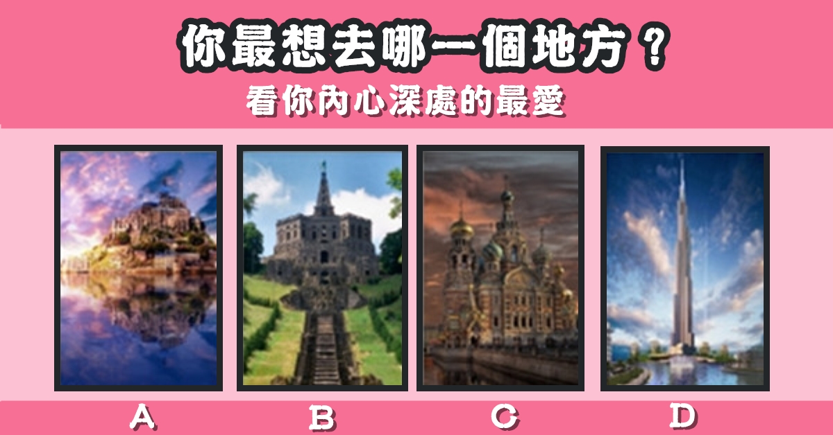 最想去，城市，內心，深處，最愛，心理測驗，星座寶寶