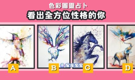 色彩圖，占卜，全方位，性格，心理測驗，星座寶寶