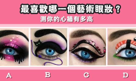 最喜歡，藝術眼妝，心牆，有多高，心理測驗，星座寶寶