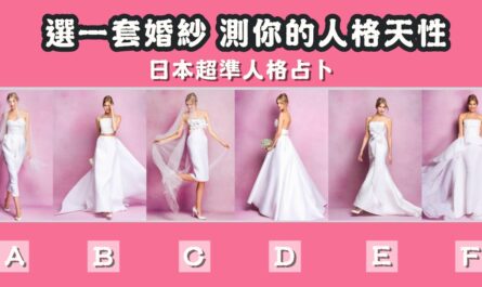 最喜歡，婚紗，人格天性，心理測驗，星座寶寶