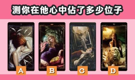 愛情，塔羅牌，在他心中，佔據，多少位子，心理測驗，星座寶寶