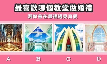 最喜歡，教堂，婚禮，遇見，真愛，心理測驗，星座寶寶