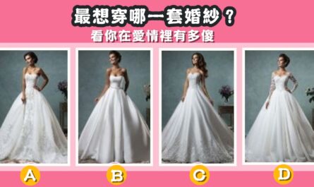 最想穿，婚紗，在愛情裡，有多傻，心理測驗，星座寶寶