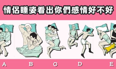 情侶，睡姿，感情，好不好，心理測驗，星座寶寶