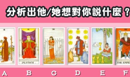 憑直覺，塔羅牌，想對你，說話，心理測驗，星座寶寶