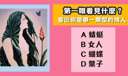 戀愛，測驗，第一眼，看見什麼，哪一類型，情人，心理測驗，星座寶寶