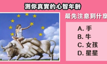 最先注意，看見什麼，真實，心智年齡，心理測驗，星座寶寶