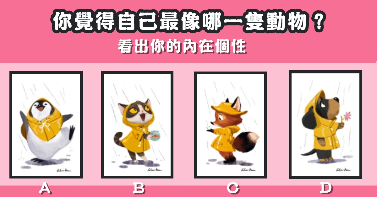 動物，內在，個性，心理測驗，星座寶寶