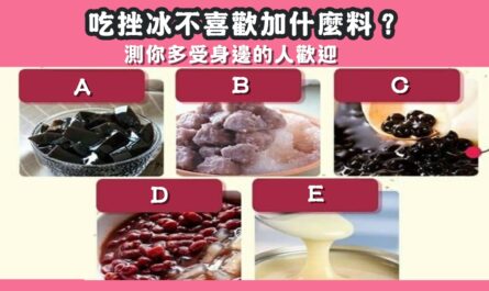 吃挫冰，不加料，多受人，歡迎，心理測驗，星座寶寶